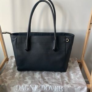 *SOLD* Dagne Dover Signature Tote, onyx black, gently used